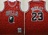 Bulls Bape 23 Michael Jordan Red 1997 98 Hardwood Classics Jersey Dzhi,baseball caps,new era cap wholesale,wholesale hats